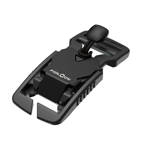FV-11402 - V-BUCKLE 25 splitbar mount black flap - buckle - perspective view