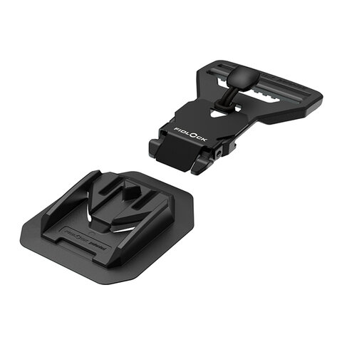 FV-12403 - V-BUCKLE sewable 40 LL black flap - fastener - exploded view