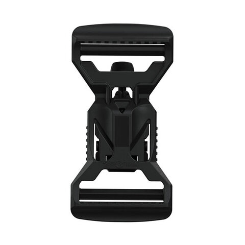 FV-12407 - V-BUCKLE 40 LL black flap - Verschluss - Untersicht