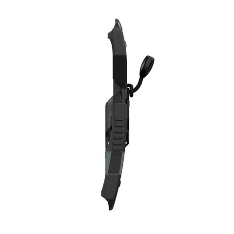 FV-12407 - V-BUCKLE 40 LL black flap - Verschluss - Seitenansicht