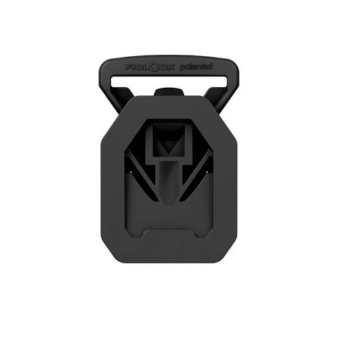 FV-13403 - V-BUCKLE sewable 40 SB black flap - Verschluss - Untersicht