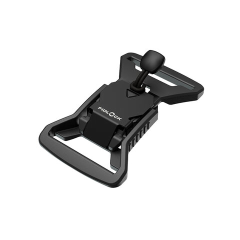 FV-13408-V-BUCKLE-40- SB-black-flap - fastener - perspective view