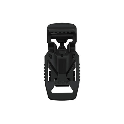 FV-14410 - V-BUCKLE 20 black flap - buckle - bottom view