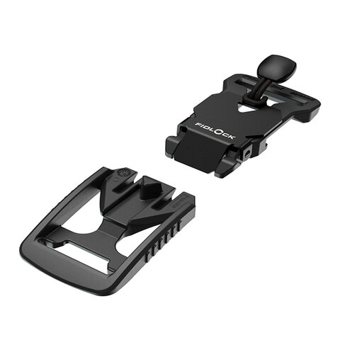 FV-15401 - V-BUCKLE 25 SB black flap - Verschluss - Explosionsansicht