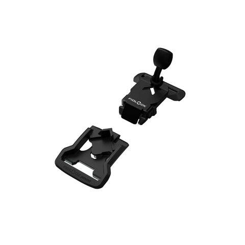 FV-27412 - V-BUCKLE S 20 sewable black flap+ pull tab - fastener - exploded view
