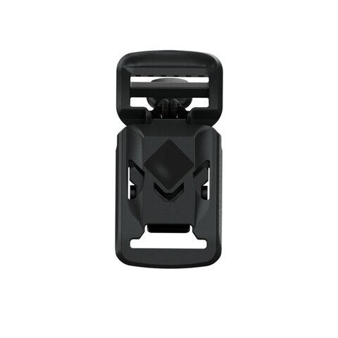 FV-28411 - V-BUCKLE S 15 LL black flap - fastener - bottom view 