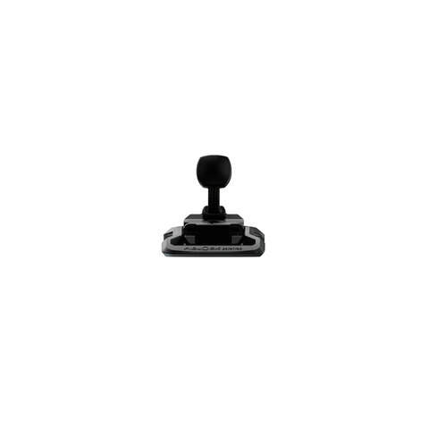 FV-29412- V-BUCKLE S 20 LL black flap - Verschluss - Vorderansicht