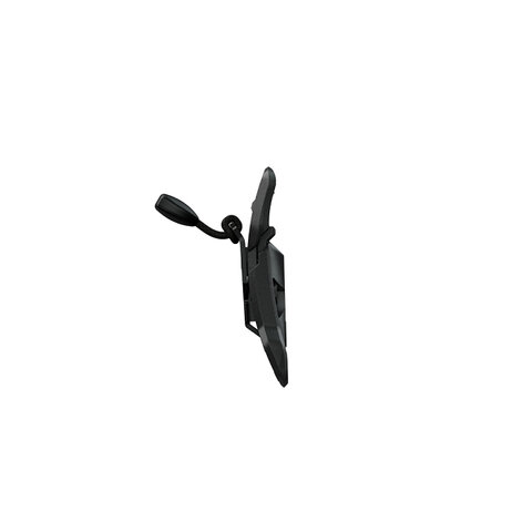 FV-29412- V-BUCKLE S 20 LL black flap - Verschluss - Seitenansicht 