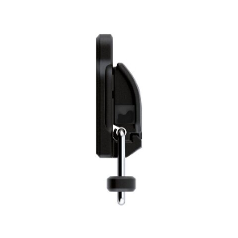 H-01111- HOOK 15 helmet buckle, short D-ring -buckle - side view