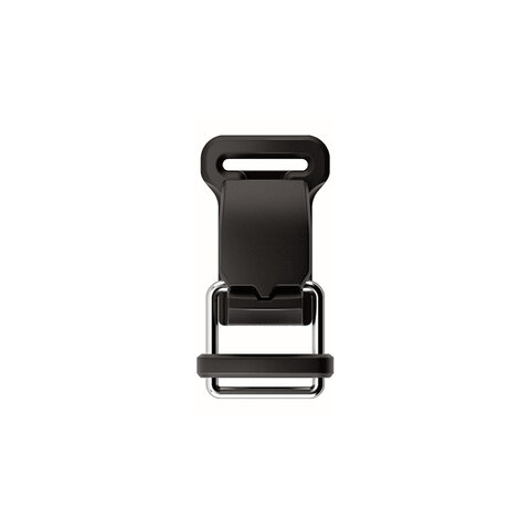 01202 - HOOK 15 helmet buckle, short D-ring - Verschluss - Aufsicht 