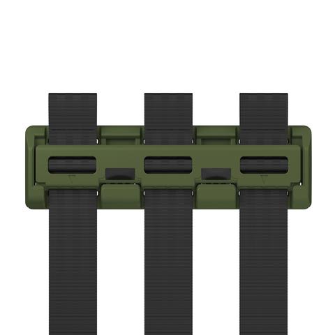 01216 - HOOK belt 25x3 Schnalle - Aufsicht - Farbe military olive