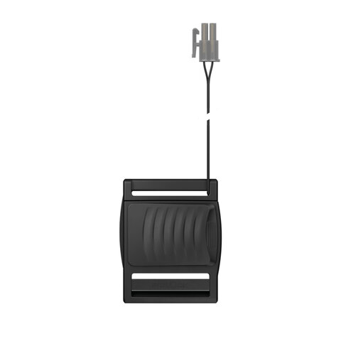 08027 - SNAP buckle flat 40 reed switch - fastener - top view