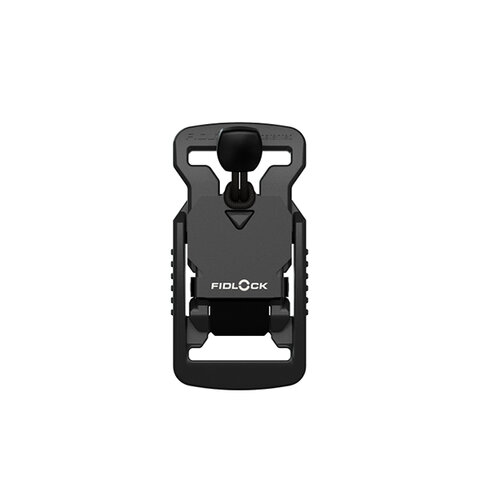FV-15401 - V-BUCKLE 25 SB black flap - Verschluss - Aufsicht