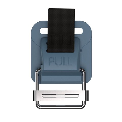 H-22424- HOOK 25 plastic open d-ring - buckle- top view