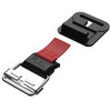 01249 - HOOK 25 plastic open d-ring - buckle- explosion view