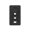01312 - STRIPE X3 flex - Verschluss - Unterteil - Aufsicht