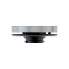 02050 - MINI TURN thread handle F alu 50 - Verschluss - Oberteil - Seitenansicht