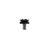 05150 - SNAP male M bolt M5 x 8 mm - fastener - side view - black version