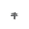 05155 - SNAP male L bolt M5 x 7mm - fastener - side view