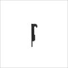 F1560 - HOOK 20 tanka sewable X3 - Verschluss - Unterteil - Seitenansicht
