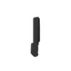 F8022 - SNAP buckle flat 40 - Schnalle - Oberteil - Seitenansicht
