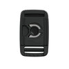 F8090 - SNAP buckle 20 flat softline- black-  Verschluss- Unteransicht