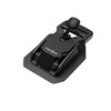 FV-11403 - V-BUCKLE 25 sewable black flap - fastener - perspective