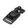 FV-11413 - V-BUCKLE 25 LL black flap - Verschluss - Perspektivansicht