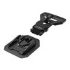 FV-12403 - V-BUCKLE sewable 40 LL black flap - fastener - exploded view