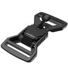 FV-12407 - V-BUCKLE 40 LL black flap - Verschluss - Perspektivansicht