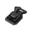 FV-13403 - V-BUCKLE sewable 40 SB black flap - fastener - perspective
