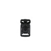FV-26411- V-BUCKLE S 15 black flap+ pull tab - fastener- bottom view