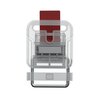 H-22024(CLR) - HOOK 25 plastic - buckle - bottom view