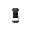01202 - HOOK 15 helmet buckle, short D-ring - buckle - top view