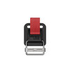 01249 - HOOK 25 plastic open d-ring RC- buckle - top view