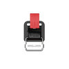 01259- HOOK alu motorbike glide bar stst - Verschluss - Aufsicht 
