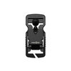 FV-11402 - V-BUCKLE 25 splitbar mount black flap - buckle - top view