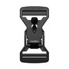 FV-12407 - V-BUCKLE 40 LL black flap - Verschluss - Aufsicht