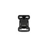 FV-27412 - V-BUCKLE S 20 black flap+ pull tab - fastener - top view