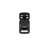 FV-28411 - V-BUCKLE S 15 LL black flap - fastener - top view 