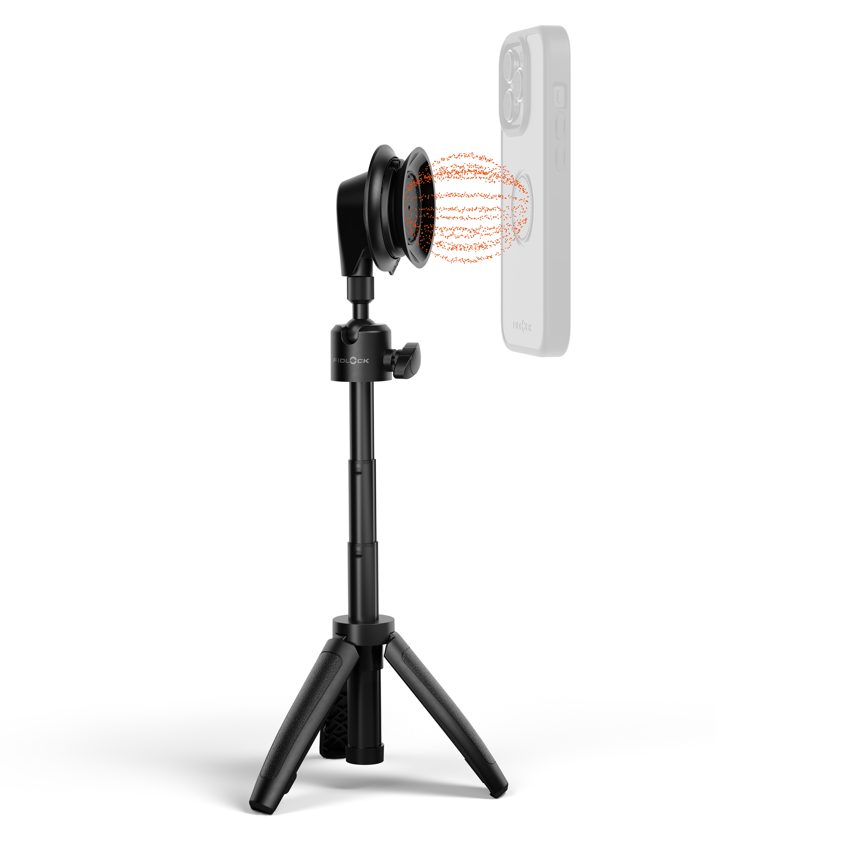 VACUUM mini tripod base VB-0000E-P0002(BLK)