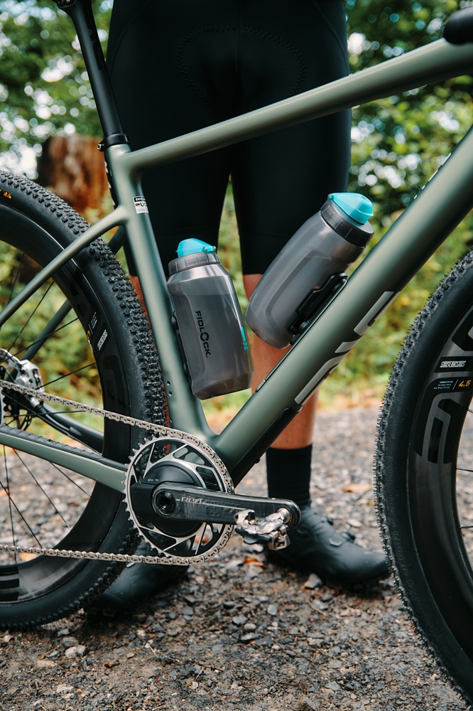 TWIST bottle antibacterial + bike base