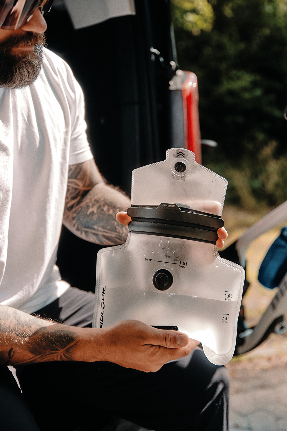 HERMETIC hip bag hydration bladder 1.5L