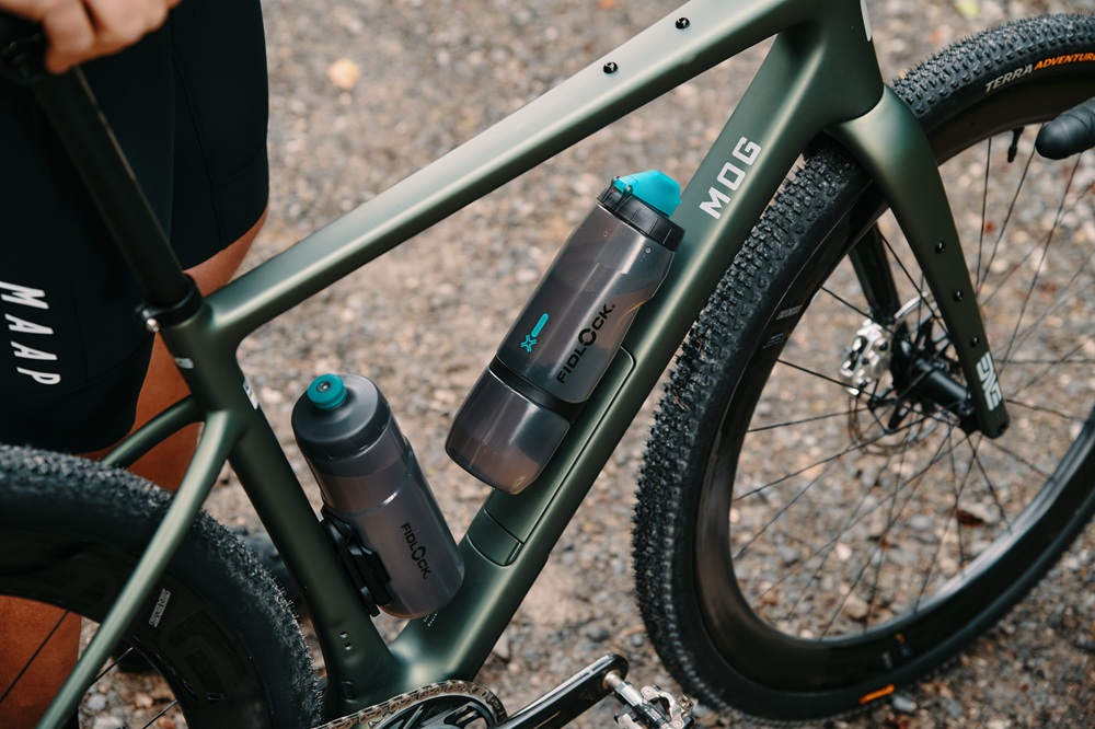 TWIST bottle antibacterial + bike base