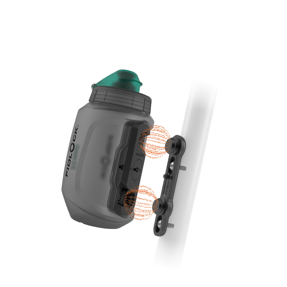 TWIST bottle antibacterial + bike base