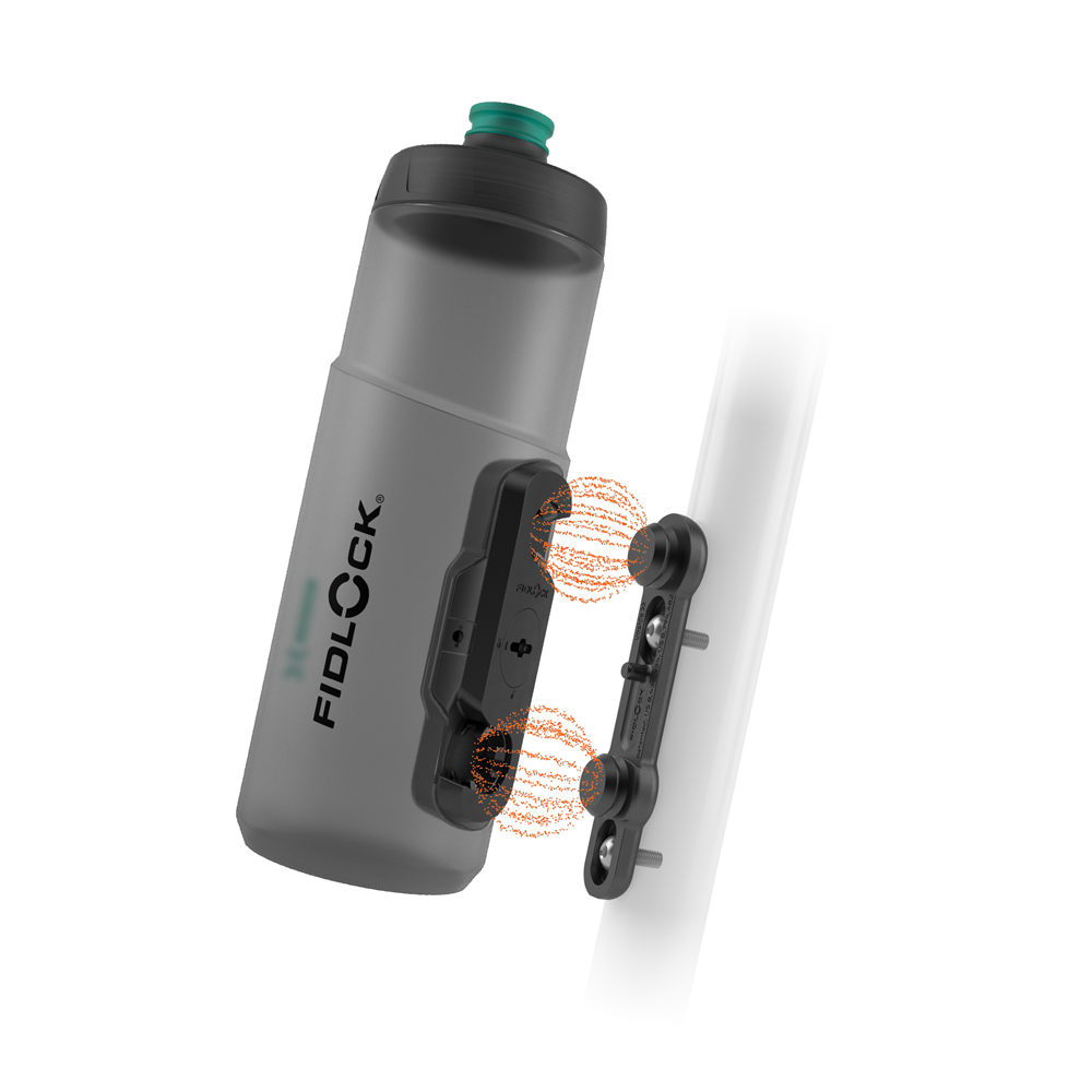 TWIST bottle antibacterial + bike base
