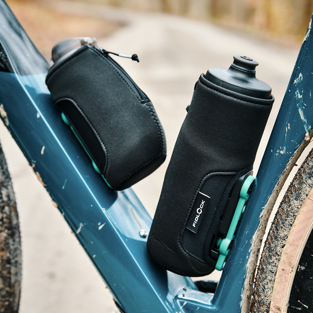 TWIST bottle + bike base + thermo sleeve 450